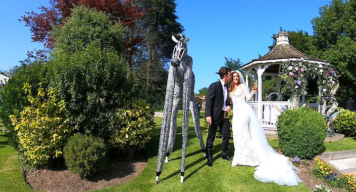 wedding stilt walkers hire uk
