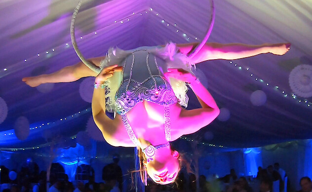 hire aerial hoop performer