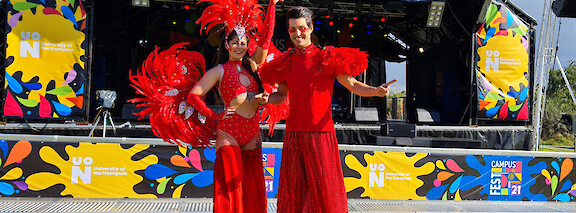 hire festival stilt walkers