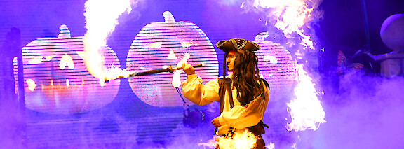 pirate fire performer hire uk