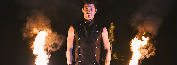hire manchester fire performer