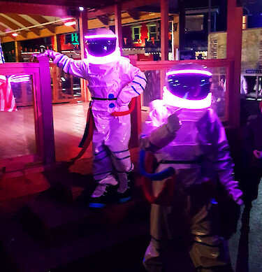 space themed entertainment