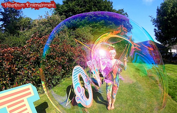 bubble performer hire uk