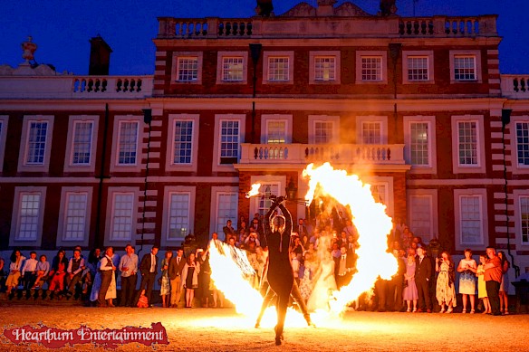 hire wedding fire performers UK