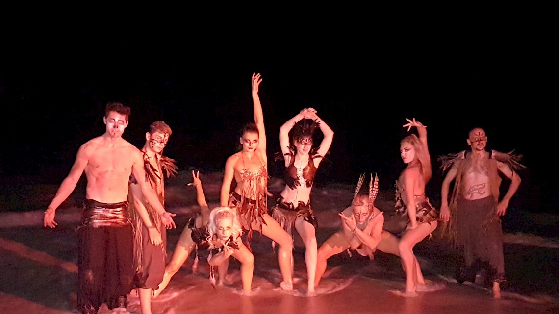 Saint Barts dancers hire